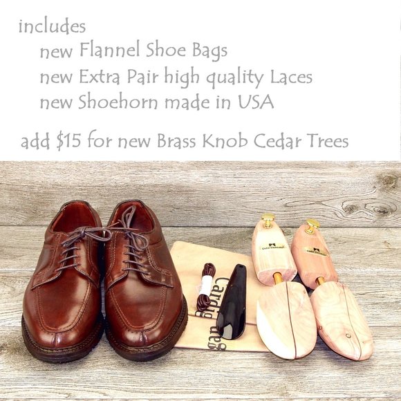 Allen Edmonds WILBERT 9 D Brown * new Bags (add $15 new Shoe Trees) main image 5